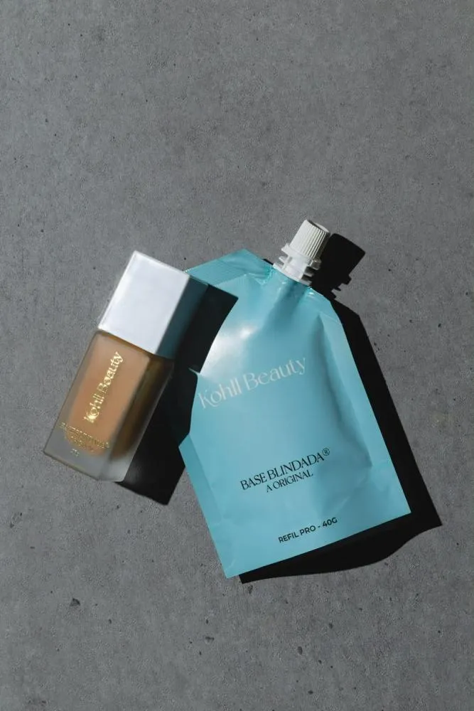 Kohll Beauty investe em embalagens refil para reduzir resíduos e incentivar o consumo consciente